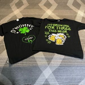 Mom and Dad to be shirts